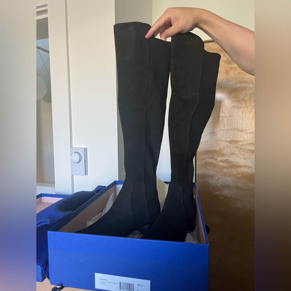 Brand New Stuart Weitzman 5050 Reserve Over The Knee Boots